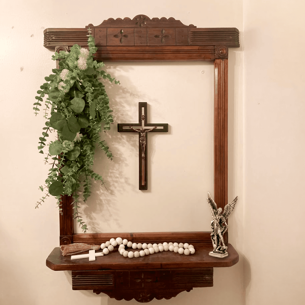 Imagem de São Miguel Arcanjo altar